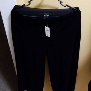 Ann Taylor Factory outlet velvet black dress pants